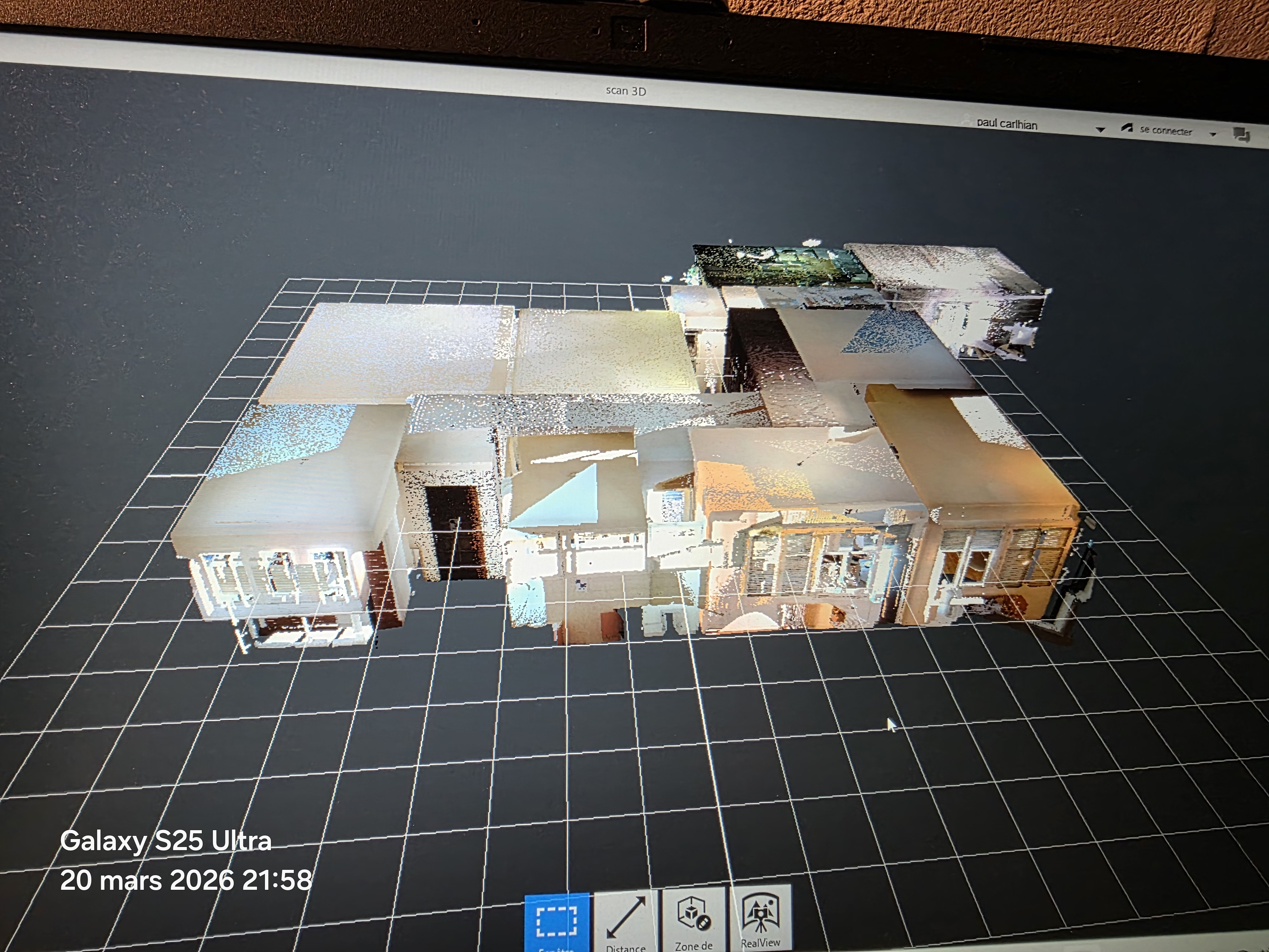 Nuage de points ReCap